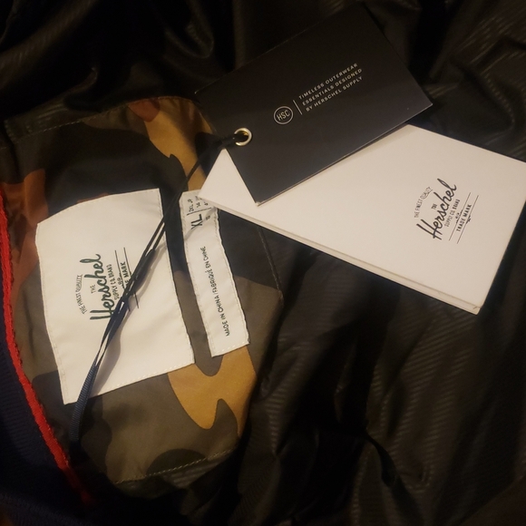 Women's Varsity Jacket by Herschel, Color - peacoat, Size XL, Originally $149.99 - Picture 7 of 12